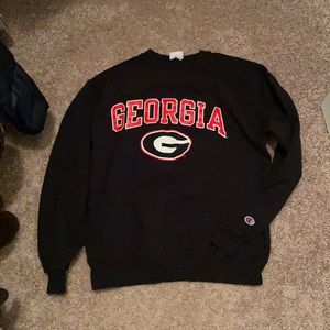 Champion University of Georgia pullover